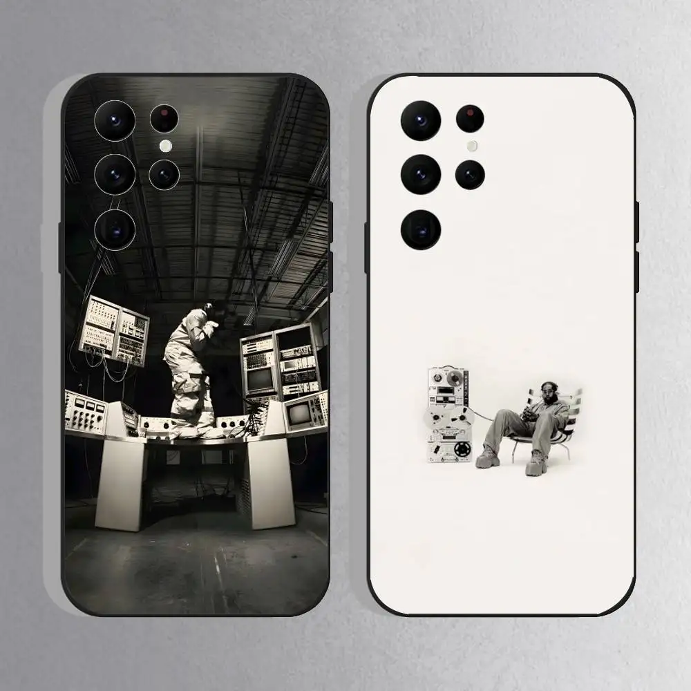 

D-Don Toliver OCTANE Phone Case For Samsung S10,S21,FE,S21 ,S26,S25,S24,S23,Ultra,S9,S22,Plus Black Shockproof TPU