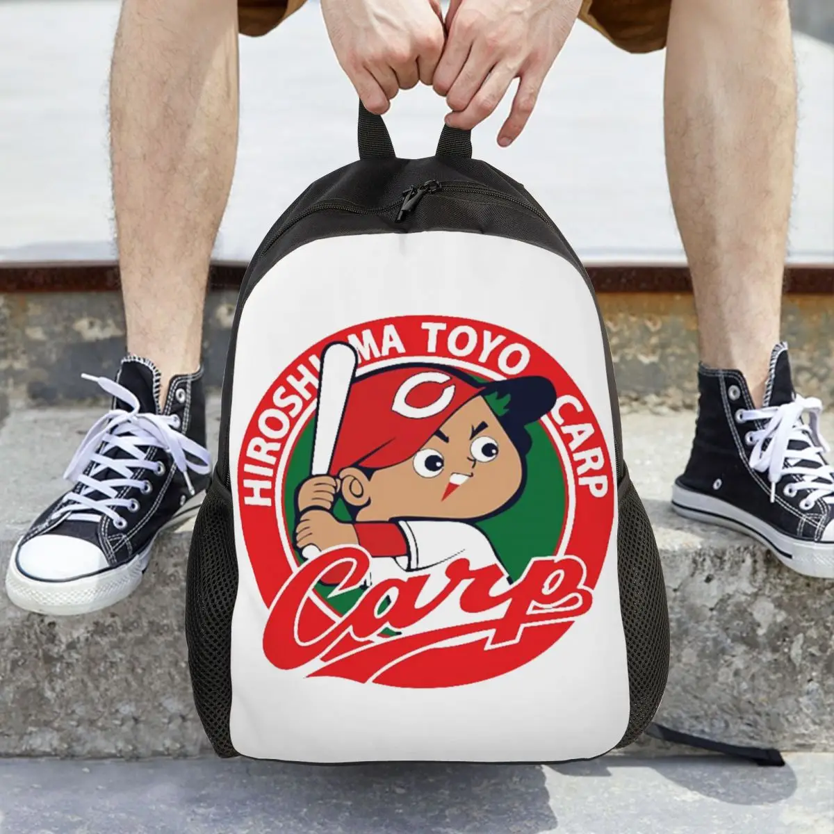 

Hiroshima Toyo Carp Backpack Hot Sale Daypack Large Capacity Kids BookBag School Bag Shoulder Bags for Men Women