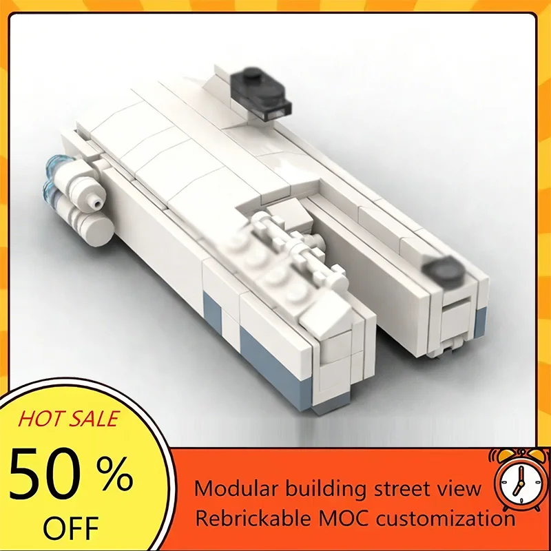 

Набор из 166 деталей: Популярная модель танка из фильма «Звездные войны», конструктор MOC, модульные технологичные кубики, подарок на праздник, игрушка для сборки, детский набор