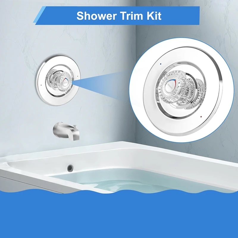 Shower Trim Kit for T470 Chateau Shower Trim Kit, for 1225 Trim Kit and Single Handle Tub/Shower Trim