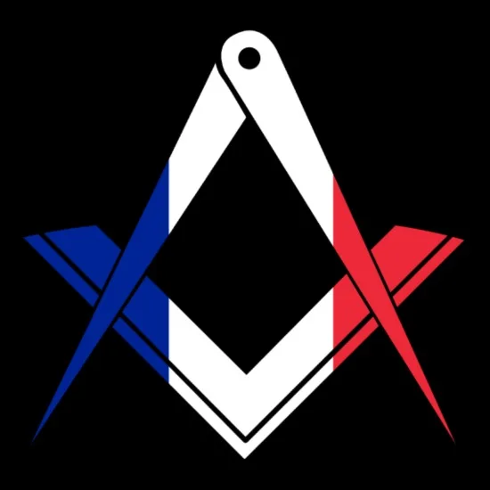 Freemason Square & Compass France Masonic T-Shirt 100% Cotton O-Neck Summer Short Sleeve Casual Mens T-shirt Size S-3XL