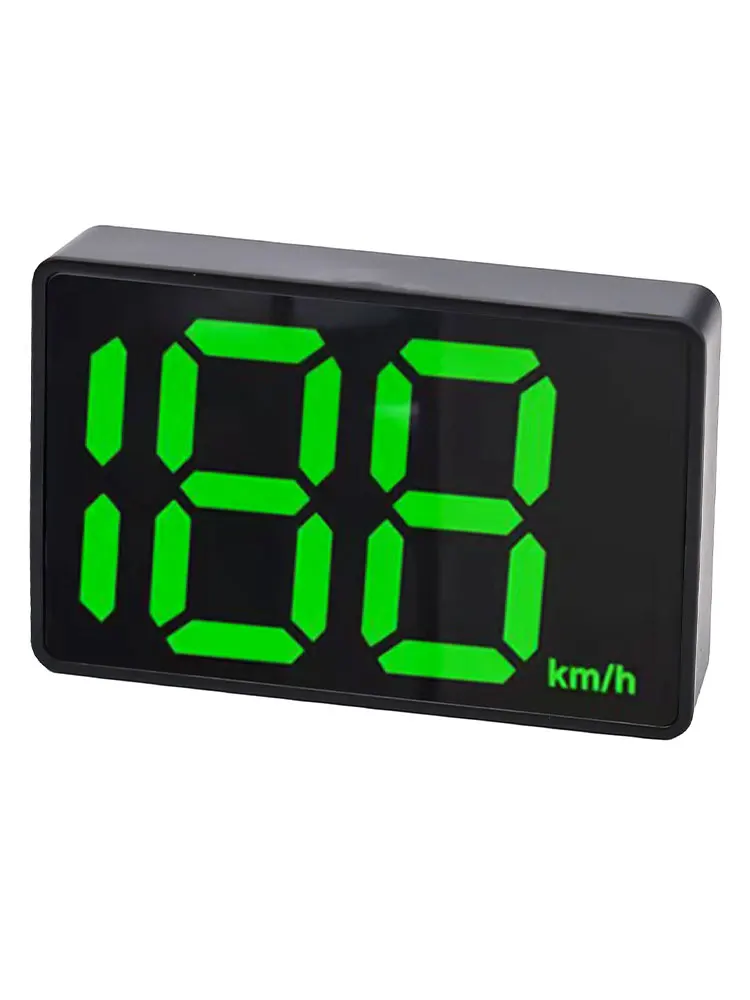 عداد سرعة GPS للسيارة 5 فولت HUD شاشة عرض علوية KMH مع بناء ABS مقاوم للتآكل وعرض بيانات ناعم السرعة لجميع الموديلات