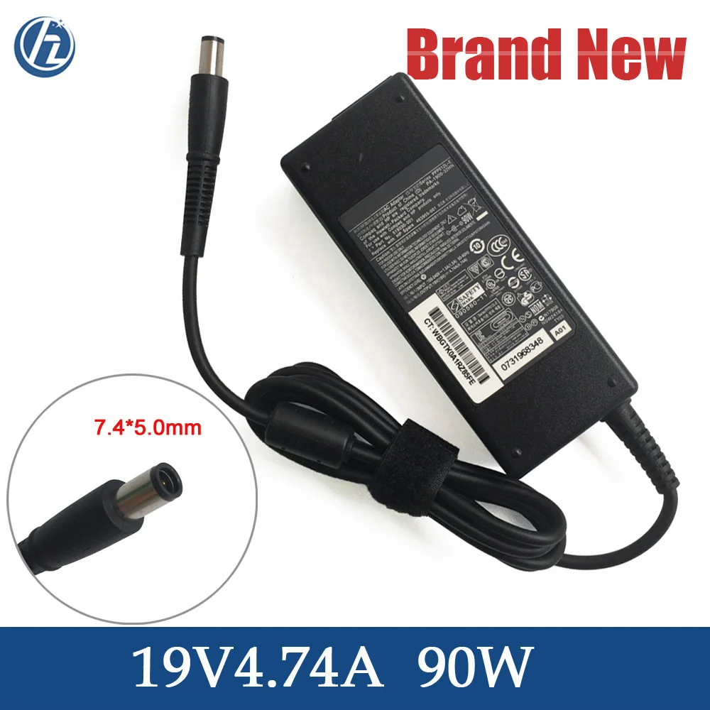 Original Laptop Adapter For HP Pavilion DV7 DV6 Ac Power Charger Supply Cord For Compaq 6910p 8510p 6530b 6730b 7.4/5.0 Charger