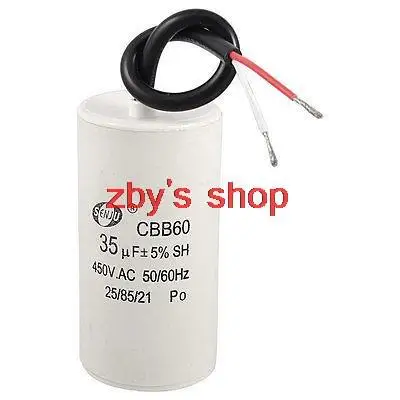 Air Conditioner Washing Machine AC 450V 2.5uF-100uF CBB60 Motor Start Run Capacitor CBB60