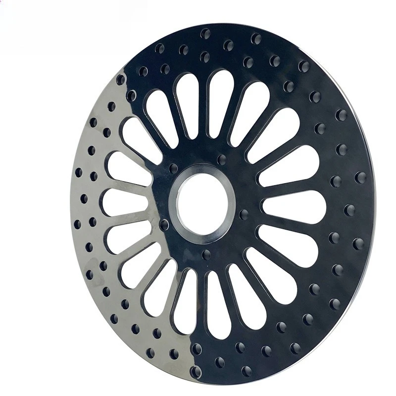 

Large displacement brake disc, motorcycle front and rear brake disc