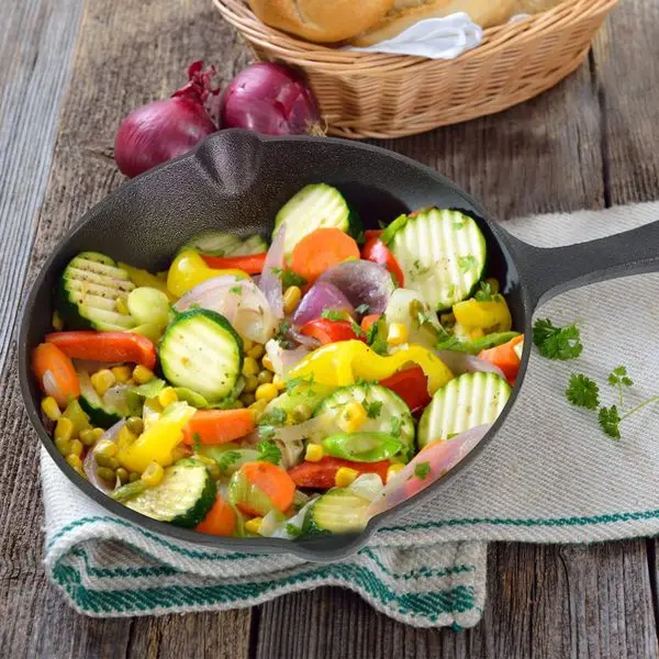 3 قطعة مجموعة مقلاة من الحديد الزهر الموسم مسبقًا 6/8/10in غير لاصقة للفرن آمنة تجهيزات المطابخ مقاومة للحرارة