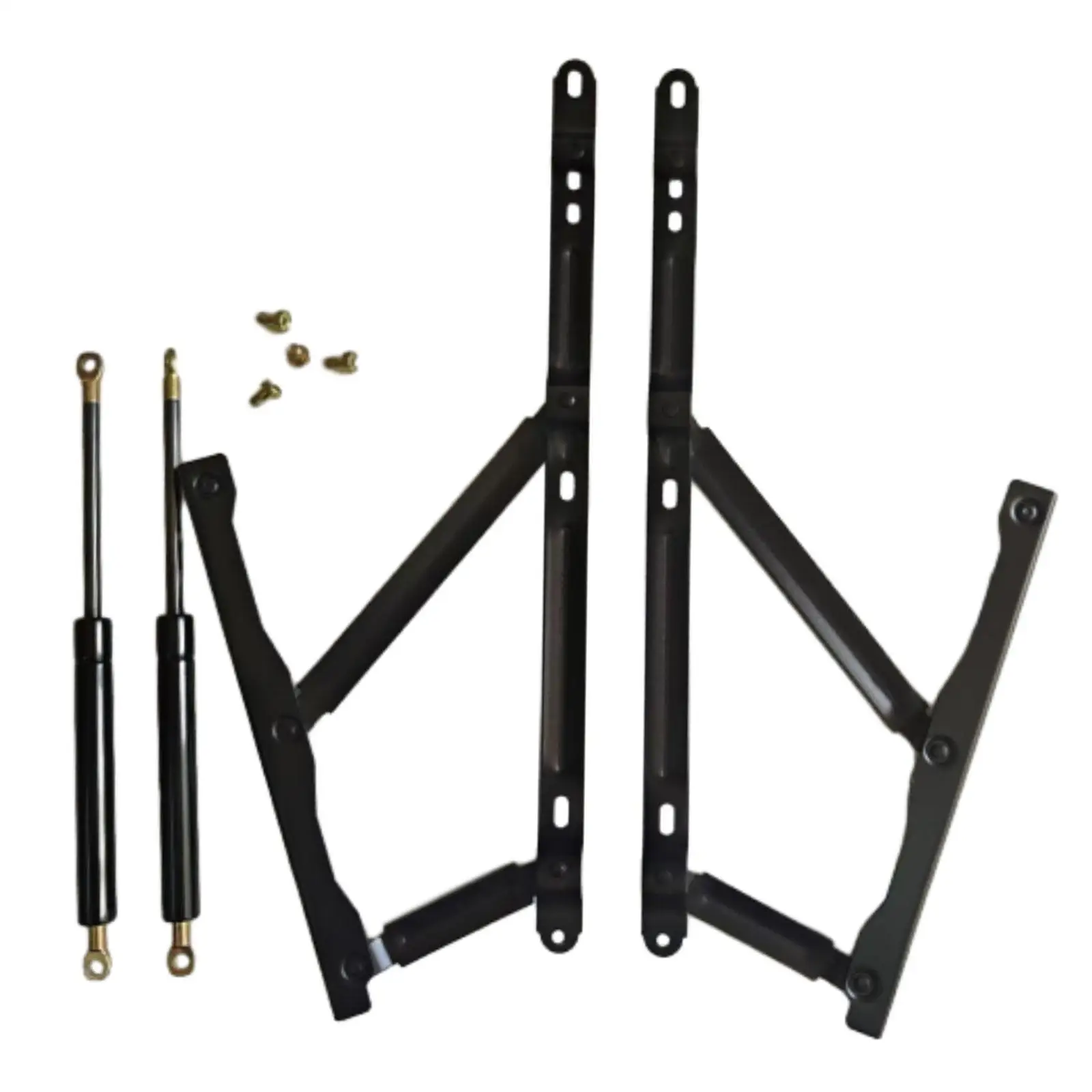 2x Lift Up Storage Bed Hinges DIY Furniture Hardware Bed Storage Lift Kit