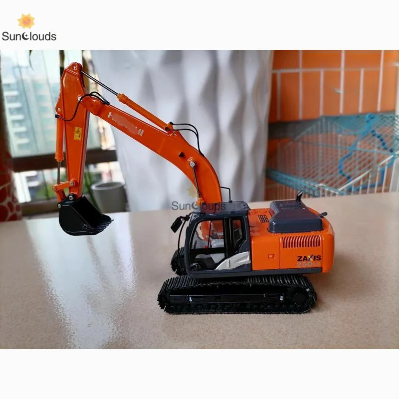 For Hitachi Model Toy Alloy 1:50 Scale Model ZAXIS250LC-5 Mini Excavator Die Cast Model Toy Car & Collection Gift & Display