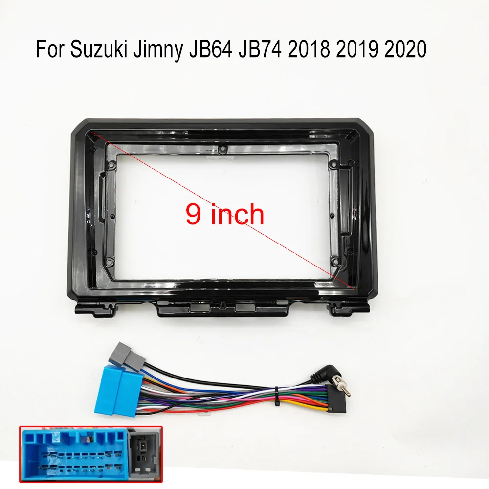 For Suzuki Jimny JB64 JB74 2018 2019 2020 Car android Radio frame adapter connector