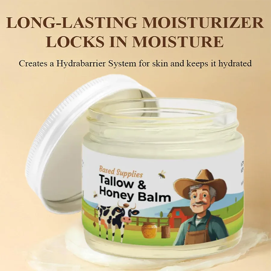 57ML Tallow Cream Moisturizes Dry Skin Long Lasting Hydration Anti Wrinkle Tightens Skin