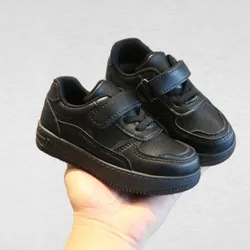2026 Spring Autumn New Children's Genuine Leather Retro Sports Shoes Boys Girls Soft Soled Comfortable Lightweight Casual Shoes