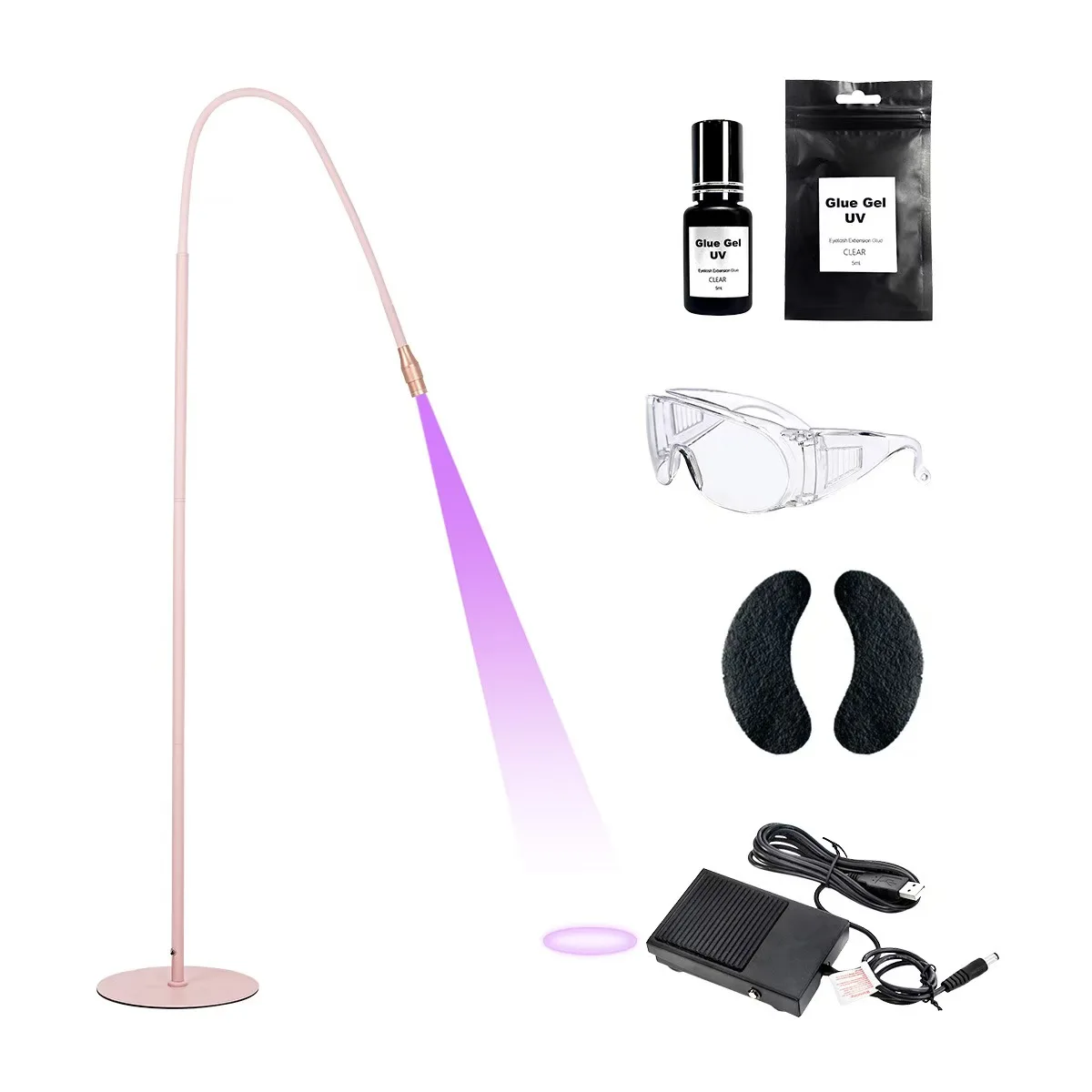 

Eyelash Beauty Tools Lash Lamp UV Glue Curing Led for Eyelashes Extensions UV Lamp for Beauty Salon