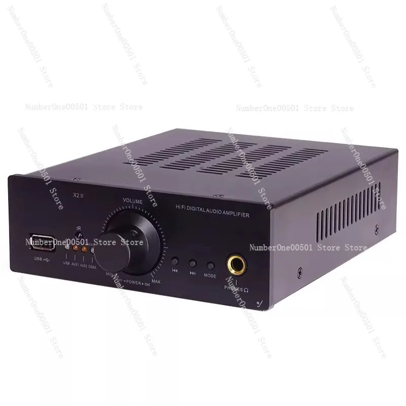 

5.2 Bluetooth Lossless HiFi Amplifier Home Digital High Power Desktop HiFi Headphone Amplifier X2