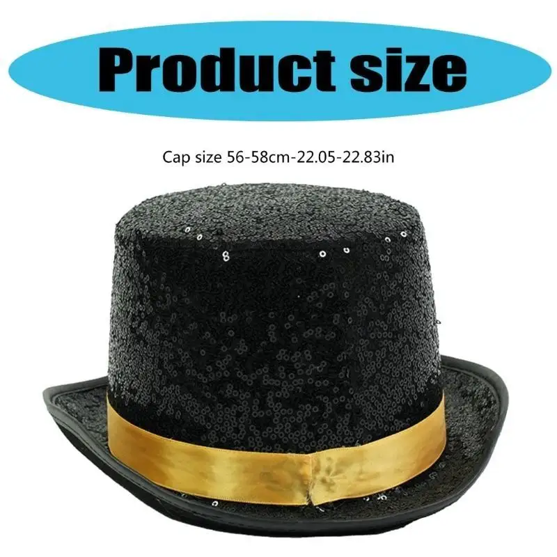 39BD قبعة ترتر عصرية للاحتفال بالعام الجديد، قبعة بوليستر متعددة الوظائف للحفلات