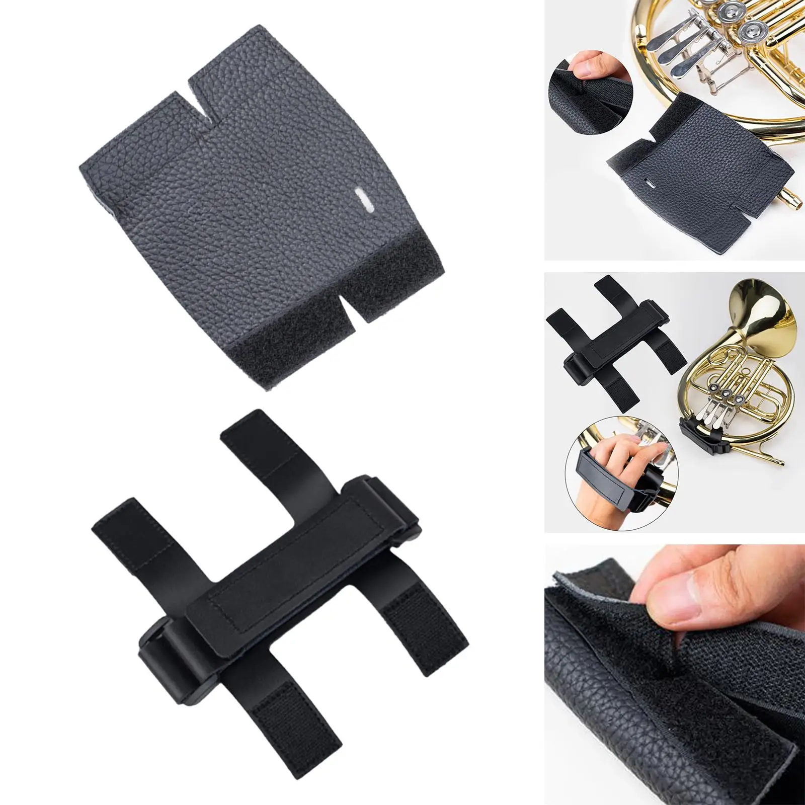 

French Horn Hand Guard Resistant Portable French Horn Parts Wrap Cover Wrap Cover for Performance Stage Practice