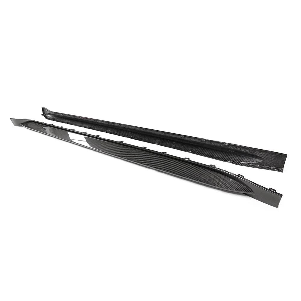 

Dry Carbon Fiber Side Skirt Diffuser OEM Style for BMWS G80 M3 G82 M4 Exterior Accessory Full Carbon 2021+