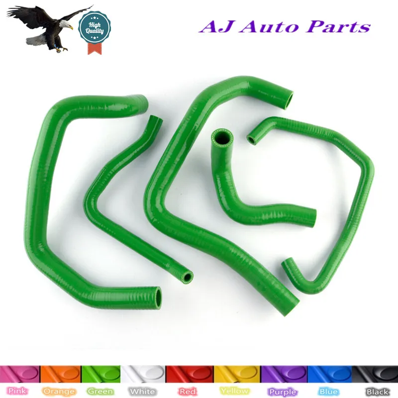 

For 2005 2006 Kawasaki Ninja ZX6R 636cc/ ZX 636 Silicone Coolant Radiator Hose （3 -PLY Hose ）