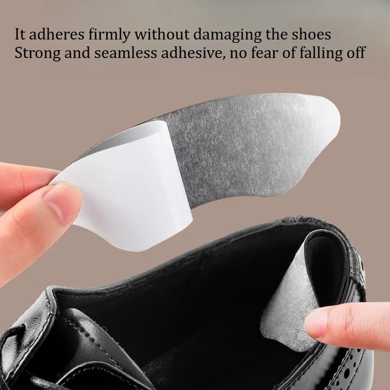 8 عبوات من وسادات الكعب للأحذية الكبيرة جدًا، واقيات الكعب ذاتية اللصق، حشوات الكعب لتحسين ملاءمة الأحذية والراحة ومنع الانزلاق