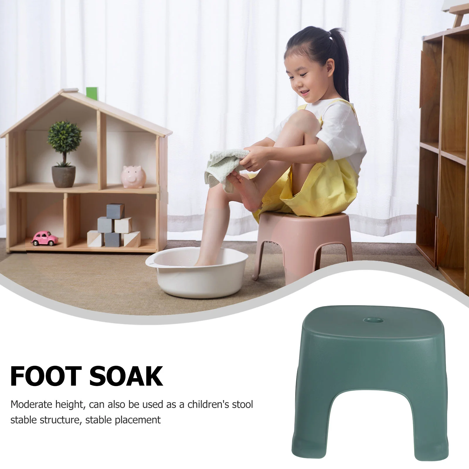 Low Stool Toddler Steps for Bathroom Adults Toilet Footstool Kids Stools Toddlers Squat