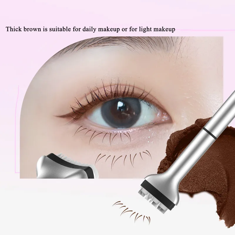 DEZONE Liquid Eyeliner Pen DIY Lower Lash Extension Stamps Eyelash Seal Waterproof Silicone Makeup Tool For Beginner Convenient