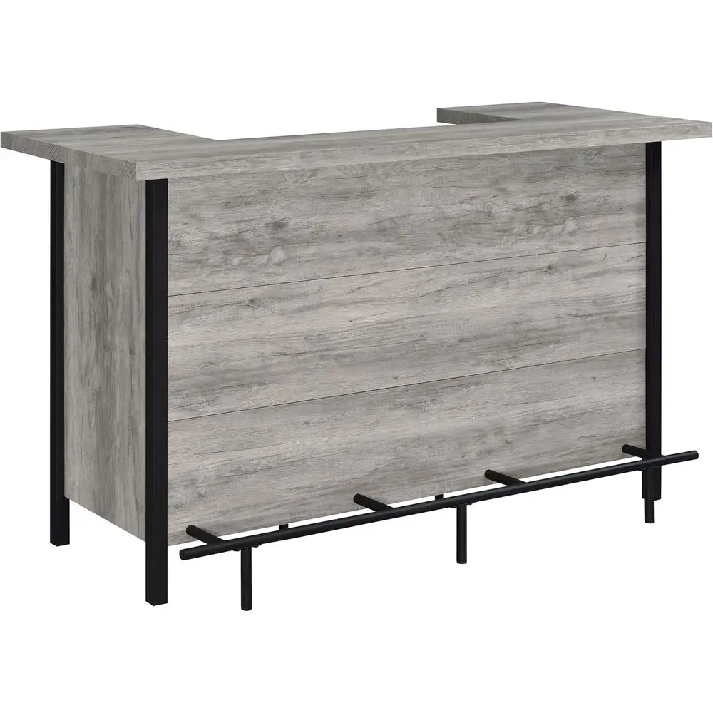 

Мебельный барный шкаф Grey Dritwood Black 182105