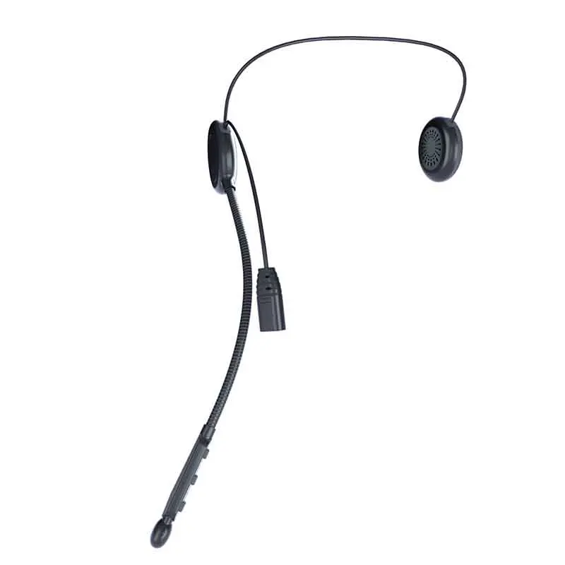 سماعة خوذة دراجة نارية بلوتوث ، سماعات رأس مقاومة للماء ، أزرار كبيرة خارجية ، ملحقات دراجة نارية