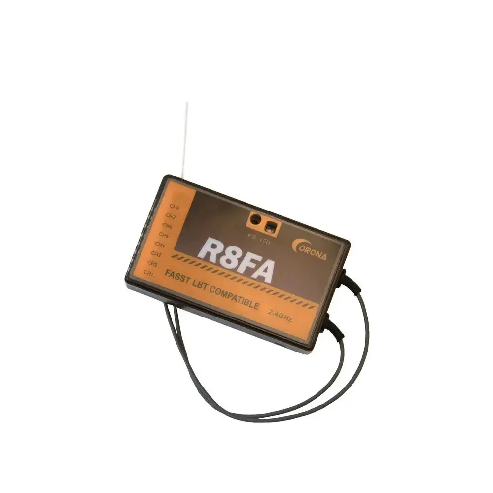 Corona R8FA Compatible FUTABA Receiver Receptor 2.4Ghz 8CH FASST 6EX T8FG 10CG 14SG 3PM 4PKS For RC Model Parts