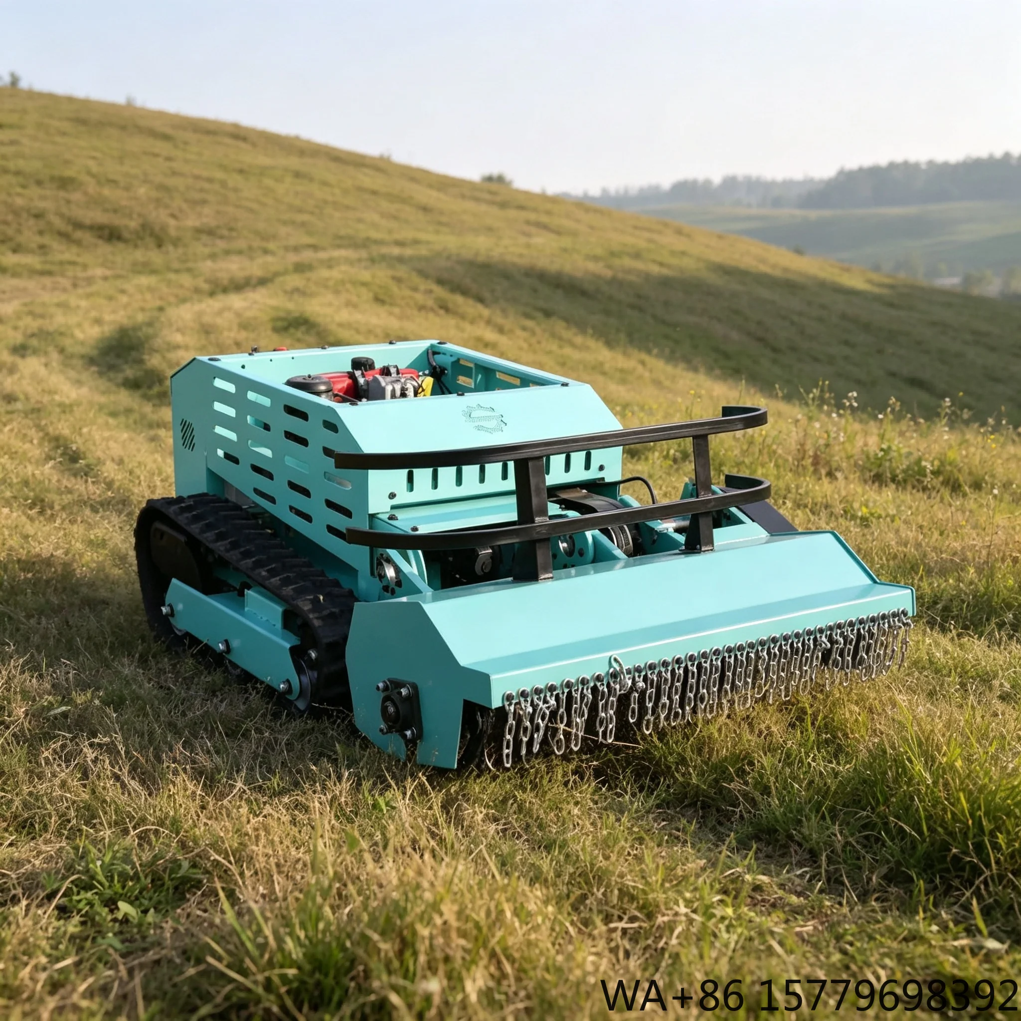 Robot Track - DIY Remote Control Flail Lawn Mower