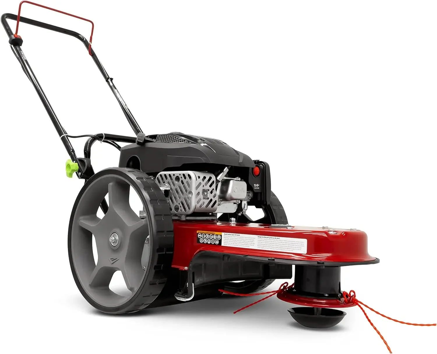 

Walk Behind String Mower With 160cc Viper 4-Cycle Engine, 22” Cutting Diameter, 14” Never-Go-Flat Wheels, Easy Assembly