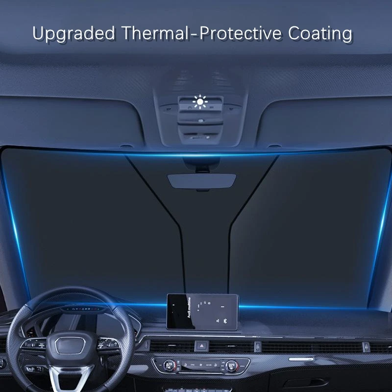 

Universal Car Accessories Car Windshield Sunshades Thickened Car Sun Protector Front Windshield Sunshade Interior Ornaments