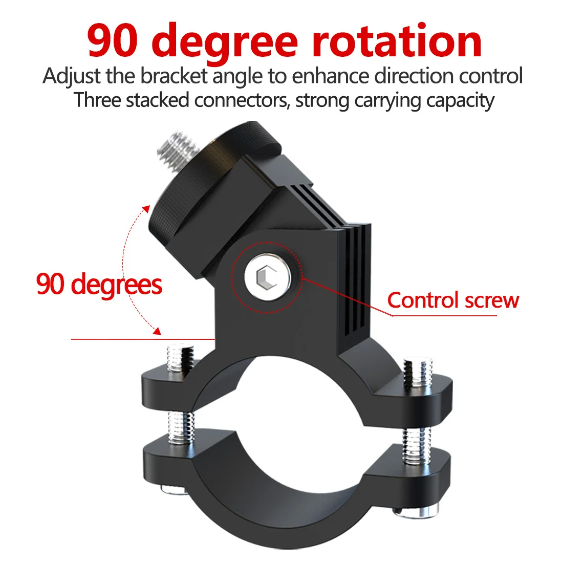 Metall Radfahren Bike Mount Motorrad Lenker Halter 1/4 Schraube für GoPro 10 9 8 für Insta360 ONE X X2 R kamera für DJI Action 2 – Detail 16