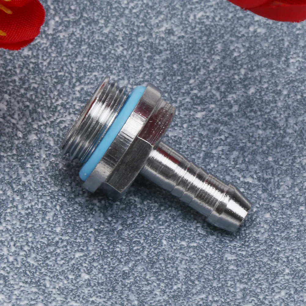 PC 수냉 시스템 액세서리용 소프트 튜브 호스 커넥터, G1/4 스레드