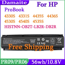 PR06 PR09 Laptop Battery for HP ProBook 4330s 4331s 4430s 4431s 4435s 4436s 4440s 4441s 4446s 4530s 4535s 4540s 4545s LC32BA122