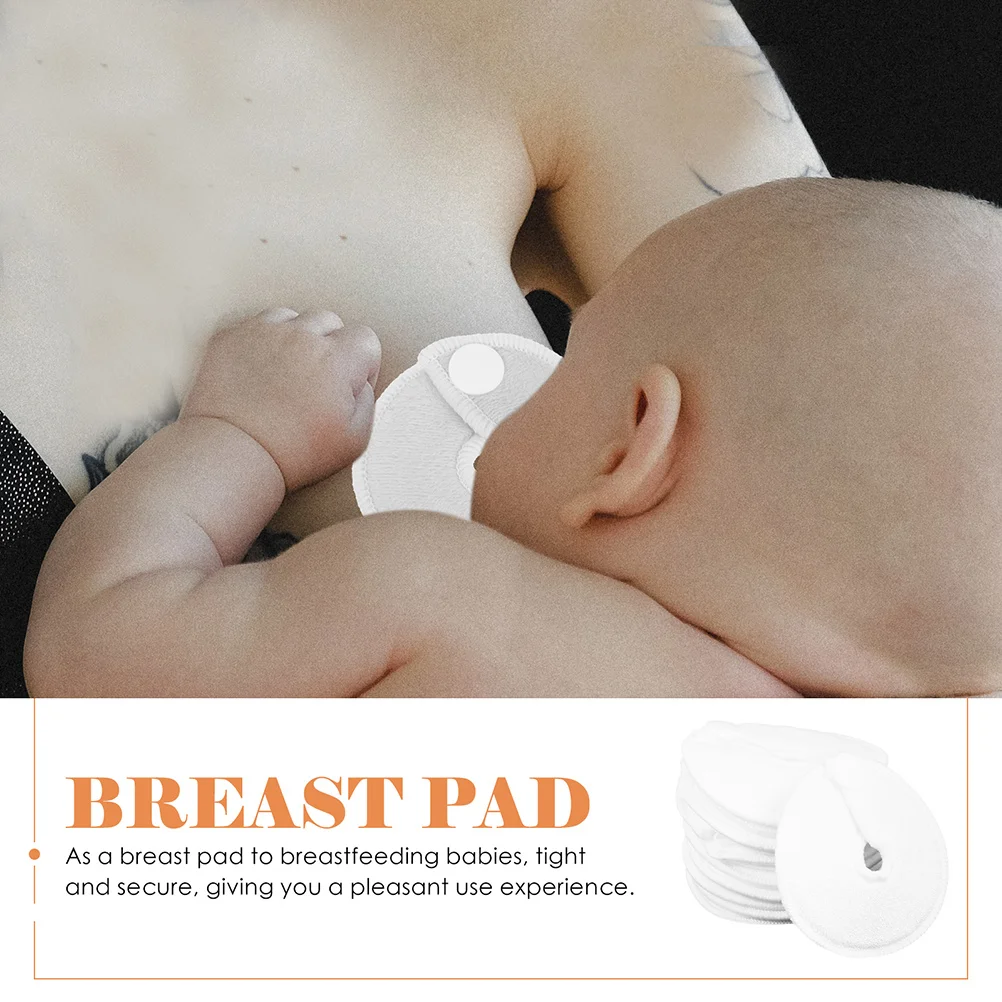 

12Pcs G Shape Tube Covers Three-Layer Soft Bamboo Fiber Pads Nursing Supplies Baby Feeding Protectors Reusable Cushions