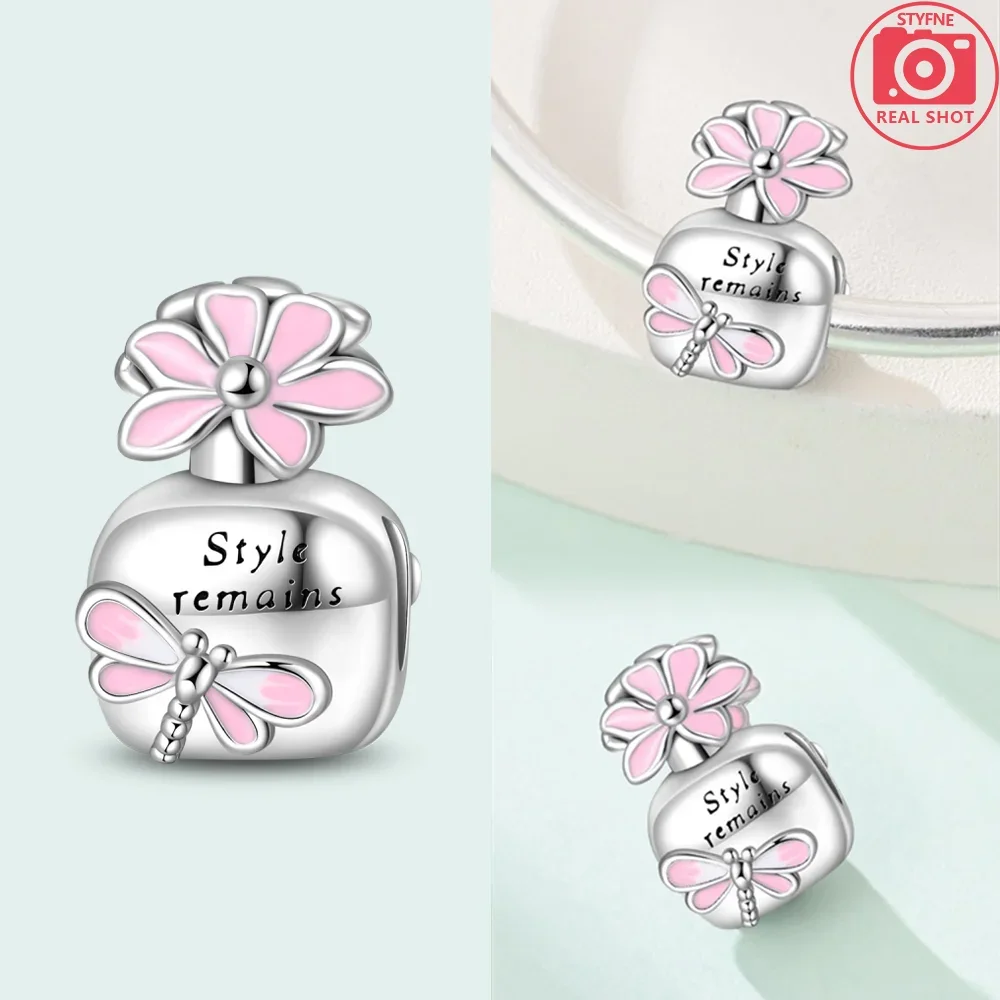 Original 925 Silver Plated Elephant Rabbit Koala Tiger Easter Egg Animal Beads Fit Bag Charms Bracelet Jewelry Gifts for Women view 2