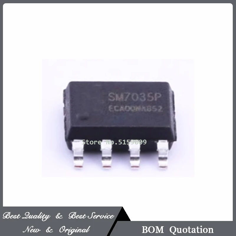 10 Pcs/Lot SM7035P SOP8 100% New Original In Stock