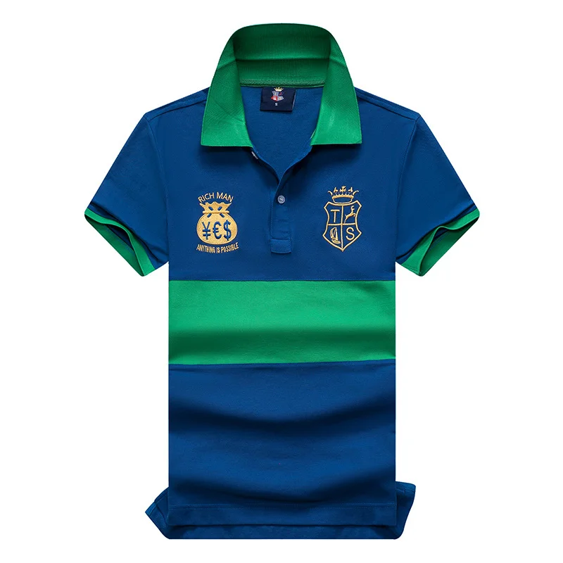 

TS Men's plus Size Golf Polos Athletic Collar Short Sleeve Casual Moisture Wicking T-Shirts Available in Big & Tall Sizes