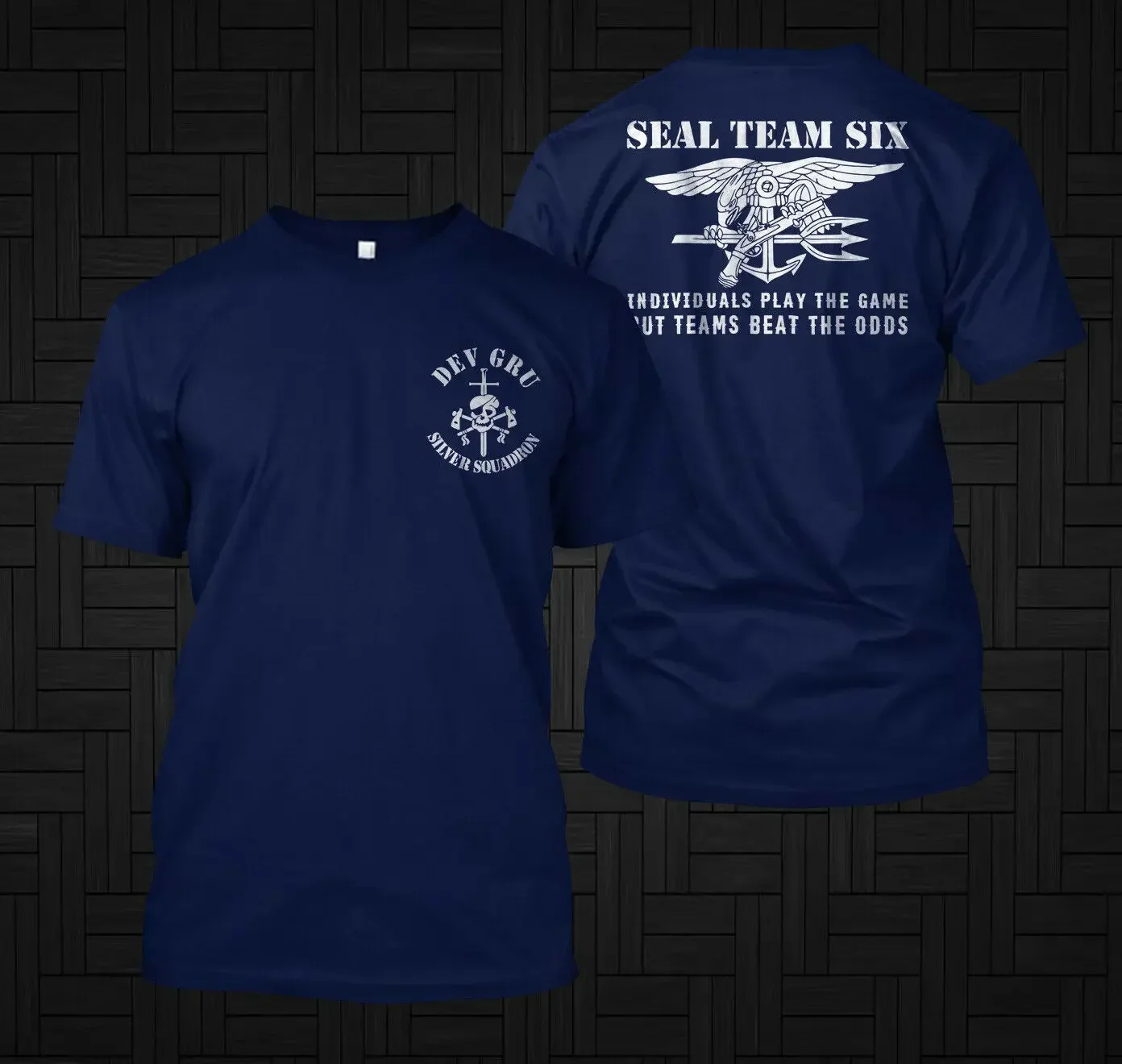 Naval Seal Team 6 Six Devgru Silver Squadron T-Shirt. Summer Cotton Short Sleeve O-Neck Mens T Shirt New S-3XL