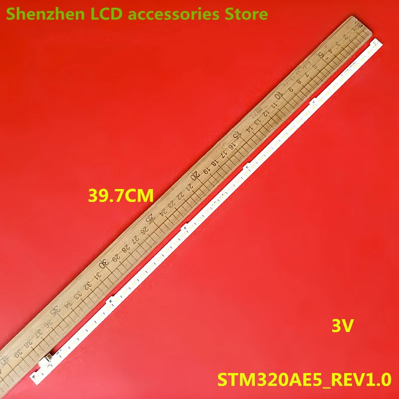 ไฟแบคไลท์ LED สำหรับแถบ TH-L32XM6K พานาโซนิคแสงไฟ STM320AE5_REV1.0 44ชิ้น2ชิ้น
