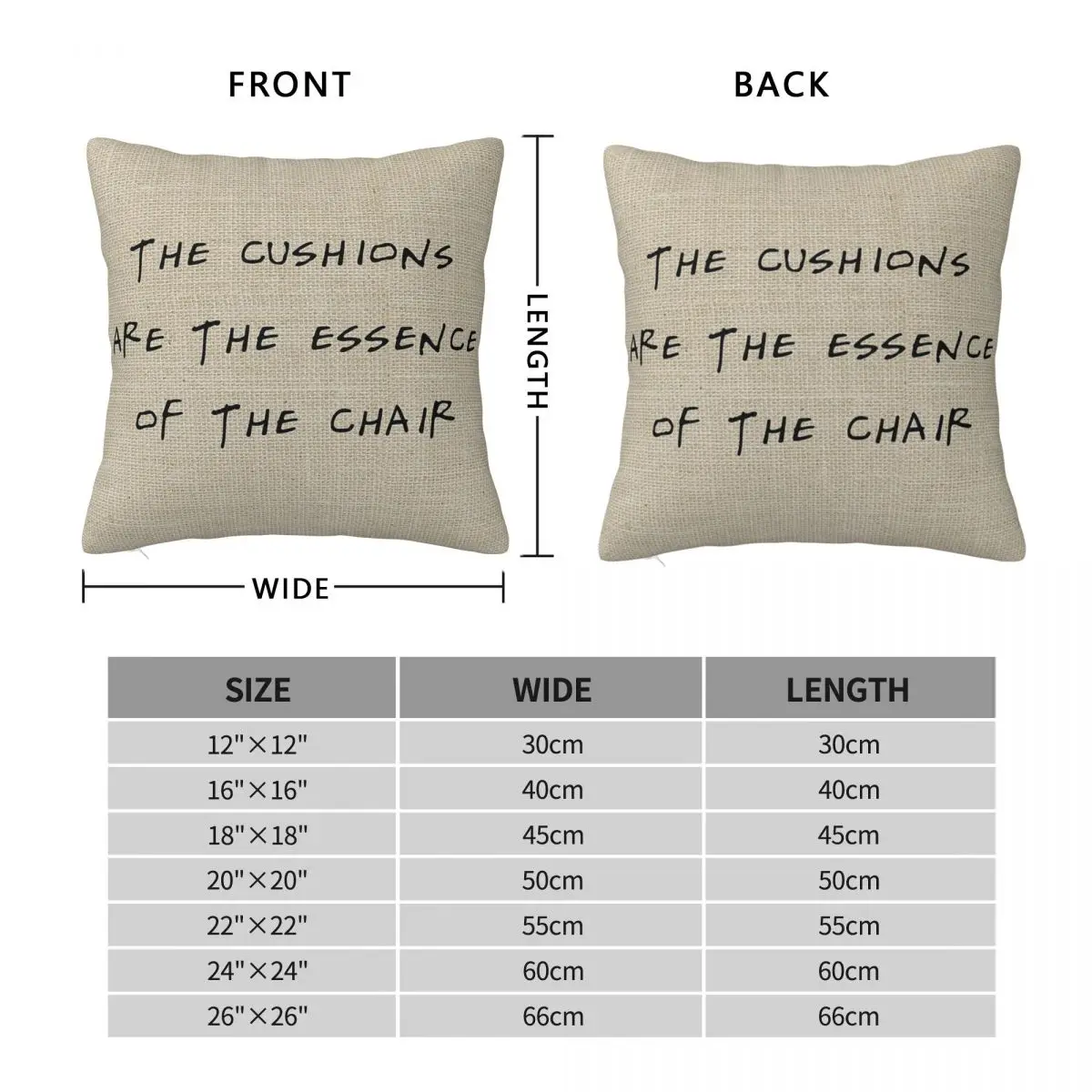 The Essence Of The Chair Pillowcase Polyester Linen Velvet Pattern Zip Decorative Pillow Case Car Cushion Cover