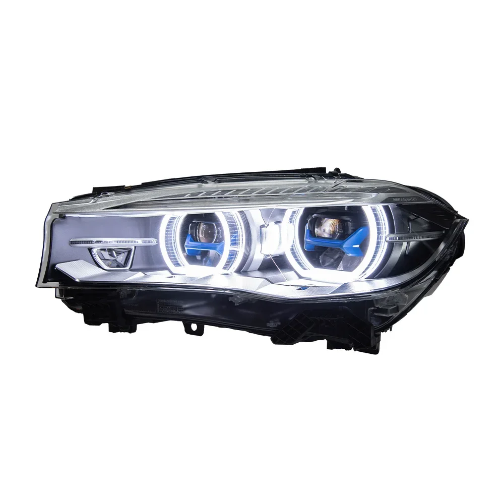 

For BMW X5 28i 35i 50i F15 2014-2018 LED Car Front Lamps Assembly Upgrade Laser Style Projector Lens Car Tool Accessories