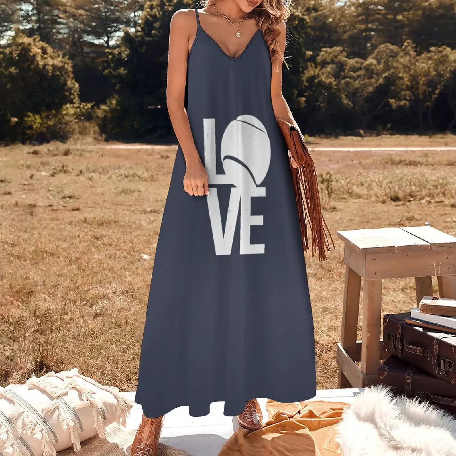 Tennis player love design Sleeveless Dress dresses for women Elegant gown Dress