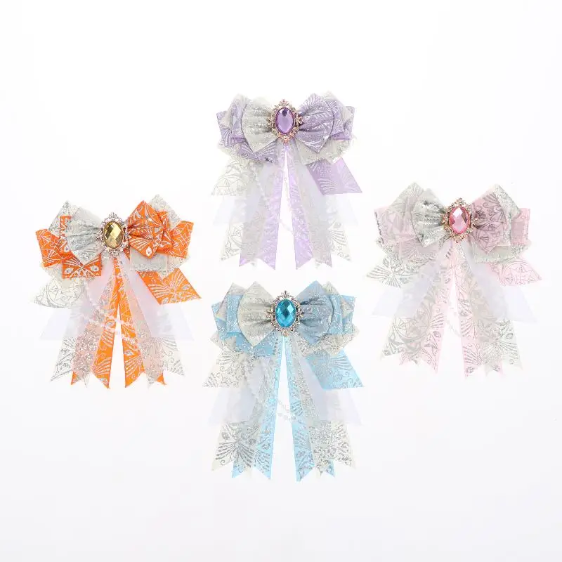 1 Stück DIY Handgemachter Lolita-Schmuck Geschenk Itabag Dekor Zubehör Doppelschichtige Schleifentaschenanhänger für Freunde Anime-Accessoires – Detail 2