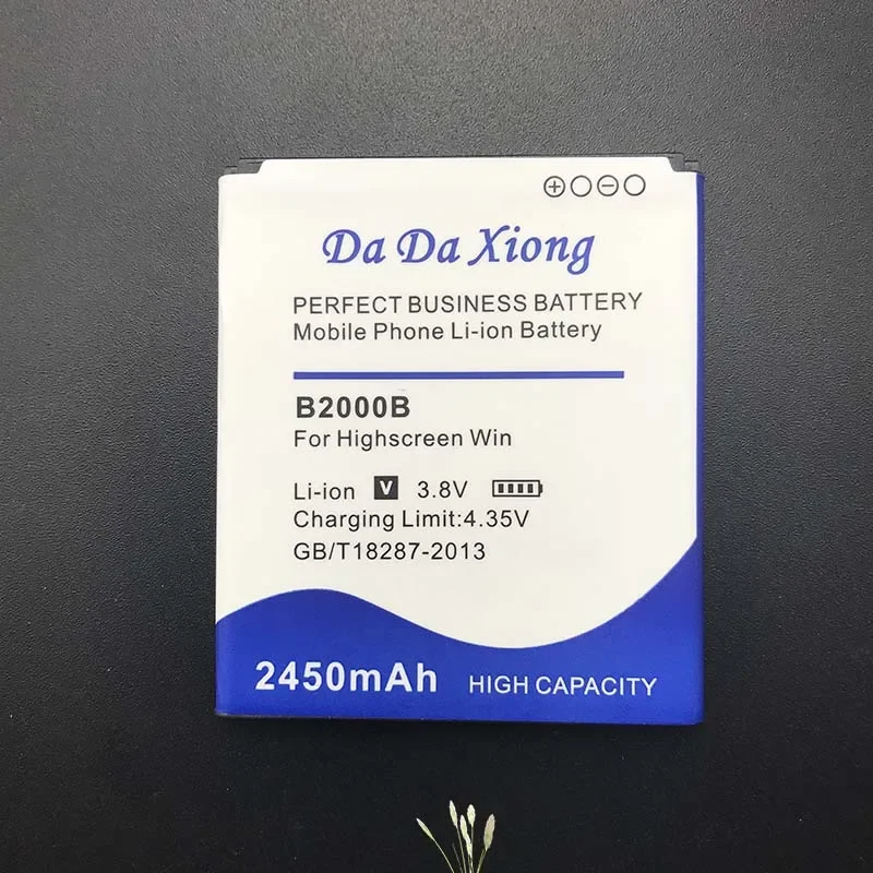 بطارية هاتف داخلية للفوز بشاشة عالية ، طراز قائمة جديد ، b2002000 ب