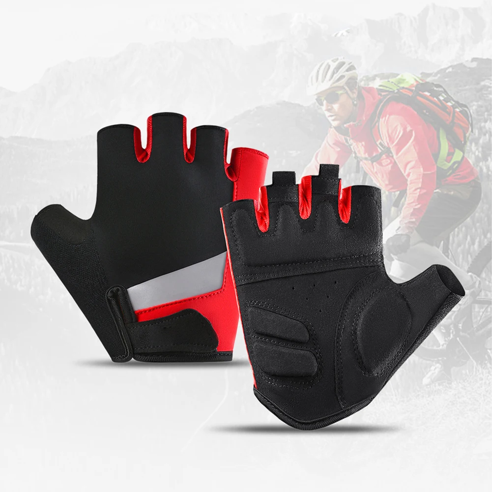 

Велосипедные перчатки Мужские велосипедные перчатки для езды на велосипеде, мотоциклетные перчатки Рукавички для шоссейного велосипеда с половиной пальца для тренировок, тренажерного зала и тренировок