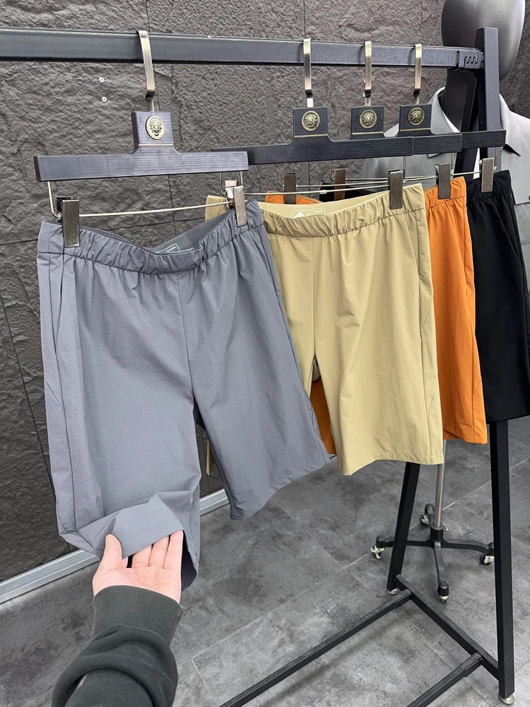 

Svip Di Men's Lightweight Qui Dry ort Pants Summer Casual Pure Color Breathable Comfortable Five-Quarter Length orts