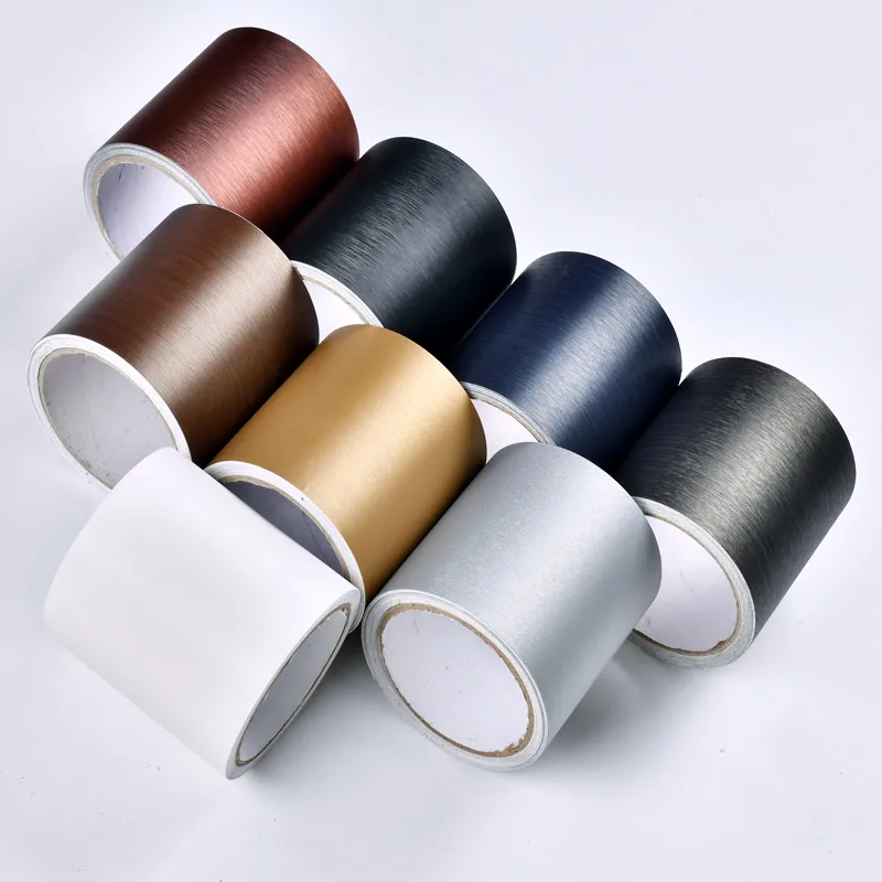 Waterproof Self-Adhesive Baseboard Wall Sticker Waistline Baseboard Wall Trim Line Corner Protector Decor Border Wall Edge