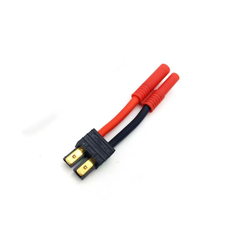10PCS RC Lipo Batterij Connector Vrouw Naar Man TRX 12AWG 100mm Banaanstekker Adapter Draad 100mm Plastic HXT 4mm Bullet Voor RC Deel