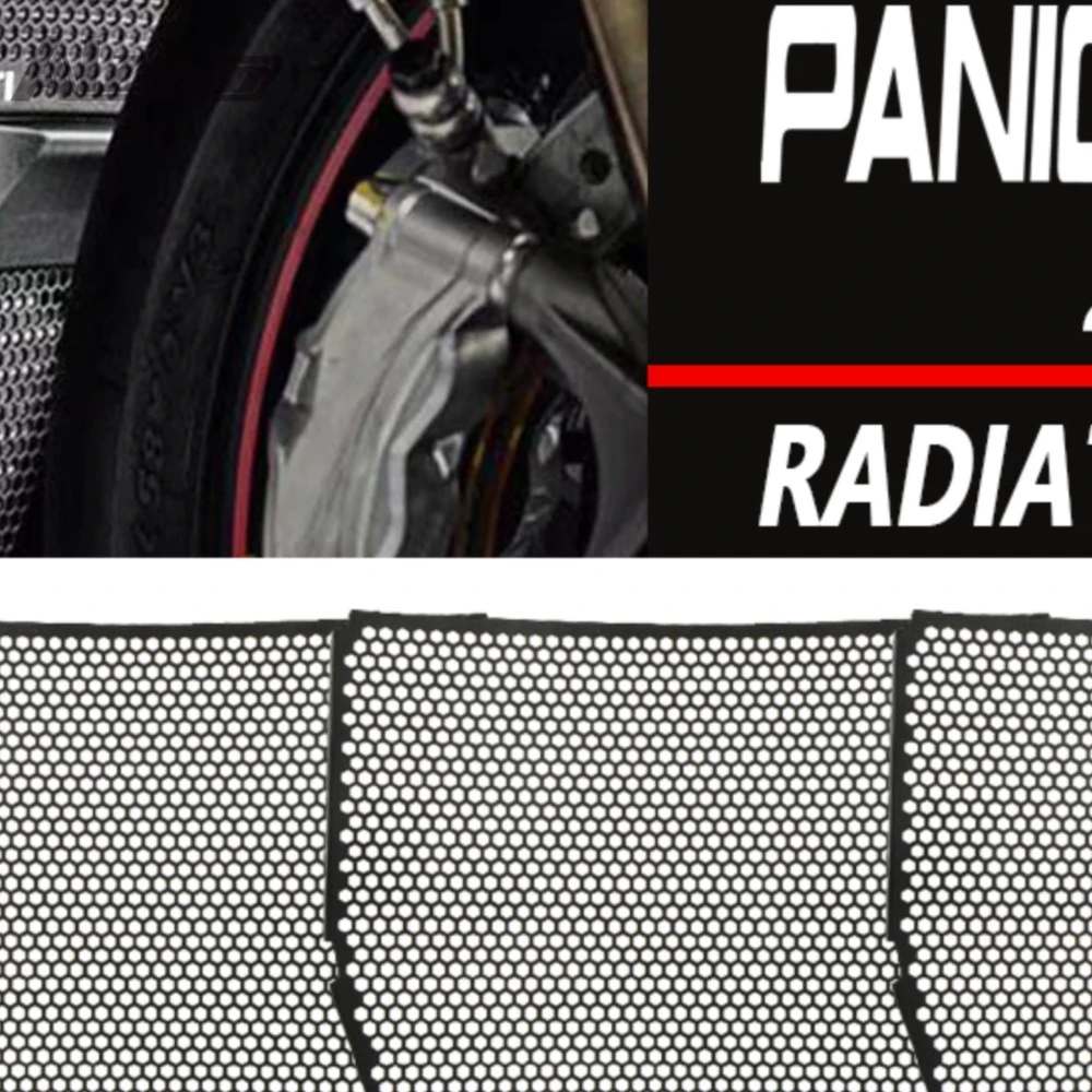 

For Ducati Panigale V4 S / R / SP / SP2 / Speciale Water Tank Net PanigaleV4 Radiator Grille Cover Guard Protector 2018-2024