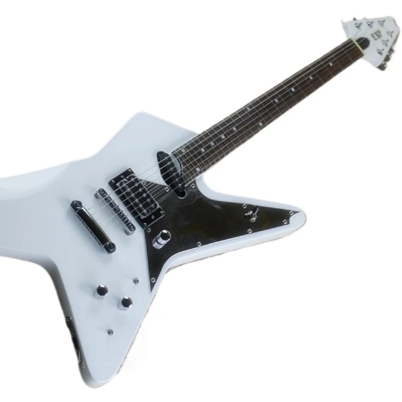 Alien Electric Guitar Full body White 27 Grade Rose Wood Fingerboard